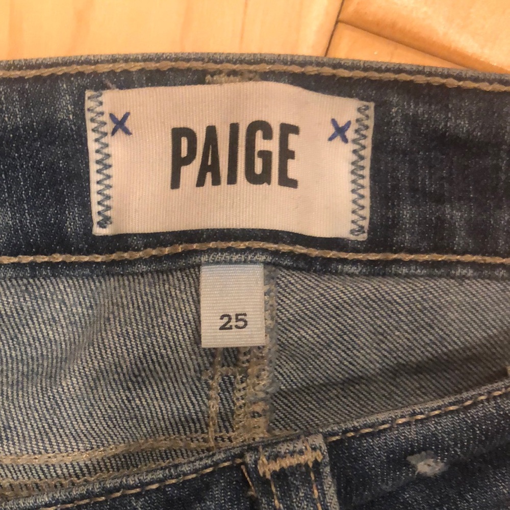 Paige Blue Denim Jeans